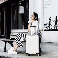 Фото Валіза Xiaomi 90 Points Suitcase 20 Moonlight White 36 л Р25320