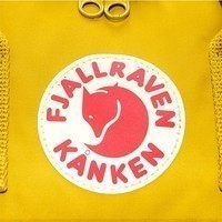 Рюкзак Fjallraven Kanken Mini 7 л жовтий