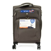 Валіза на колесах IT Luggage SATIN/Dark 35 л сірий