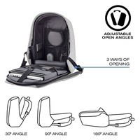 Рюкзак XD Design Bobby Hero Spring Anti - Theft backpack Light Grey 11,5 л P705.762