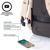 Рюкзак XD Design Bobby Hero Spring Anti - Theft backpack Peach 11,5 л P705.764