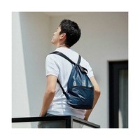 Фото Рюкзак Xiaomi RunMi 90 Points Lightweight Urban Drawstring Backpack Blue Ф17621