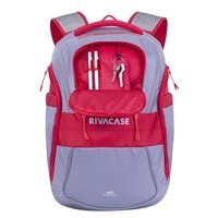 Рюкзак для ноутбука RivaCase Mercantour 5225 (Grey - red)