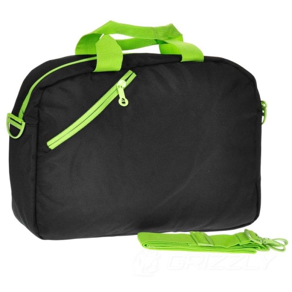 Молодіжна сумка Grizzly черная MM-322-1-2