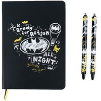 Набір Kite DC Batman подарунковий блокнот + 2 ручки DC21-499