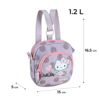 Фото Сумка-рюкзак Kite Hello Kitty 1,2 л бежева HK24-2620