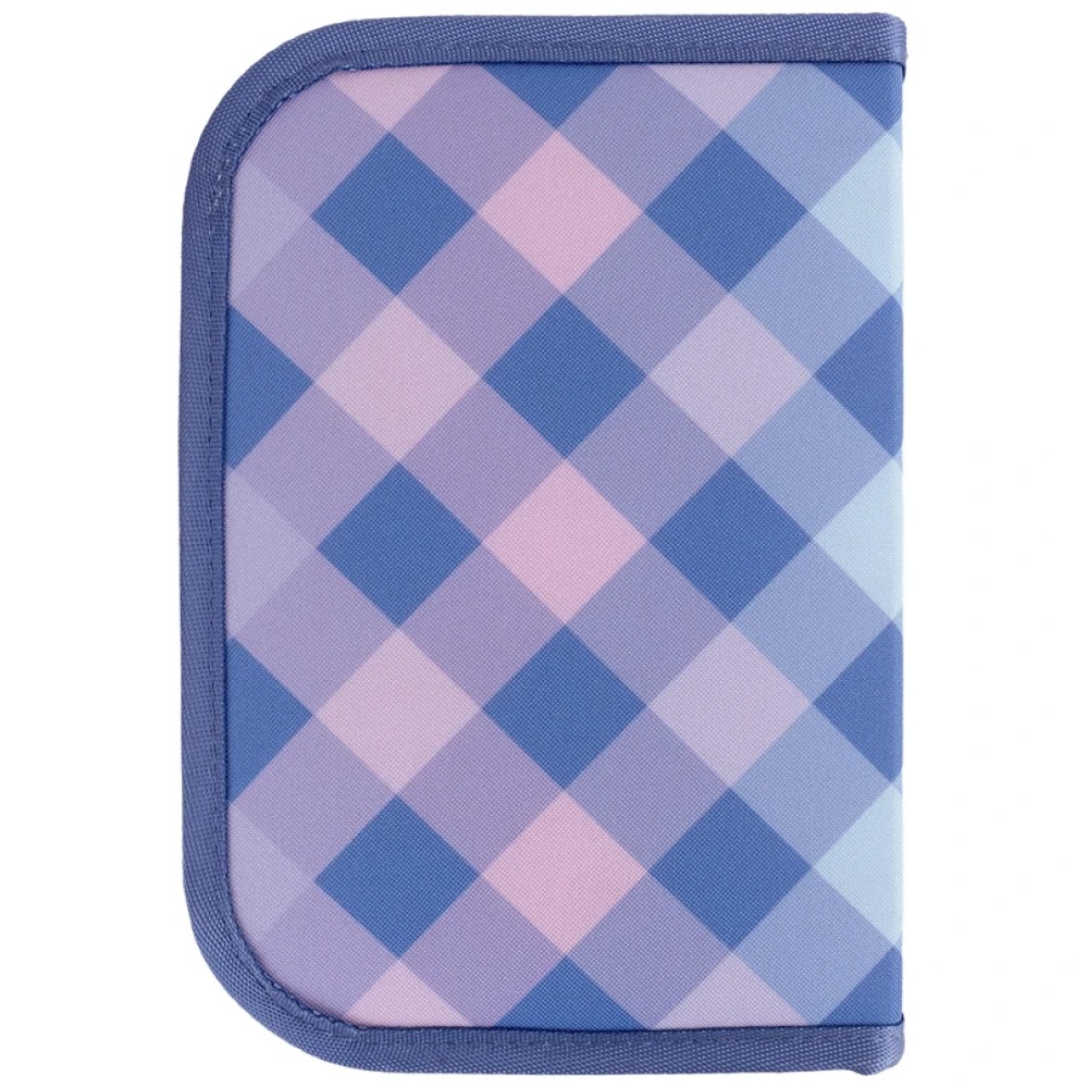 Пенал без наповнення Kite Purple Chequer K24-622-3