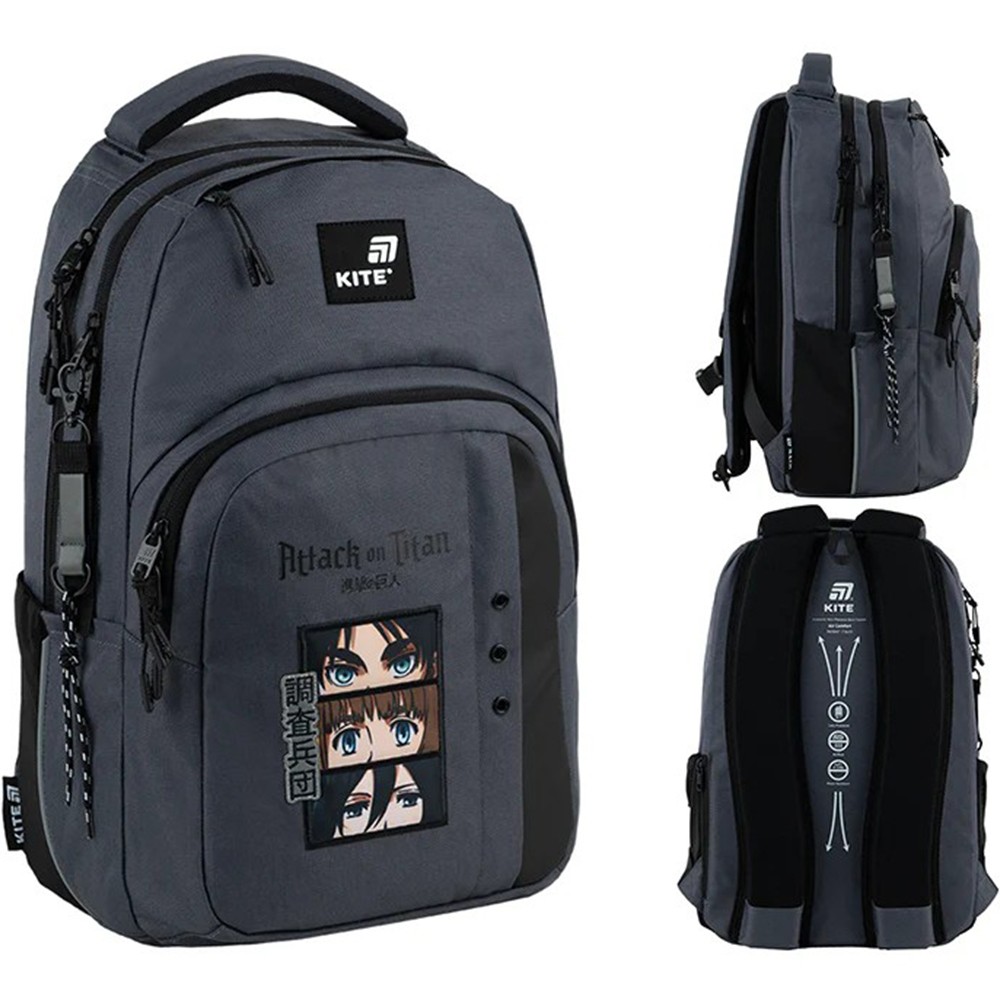 Рюкзак Kite Education teens Attack on Titan 17 л AT25-2578M