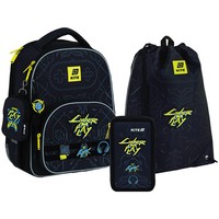 Фото Шкільний набір Kite Cyber ​​Рюкзак + Пенал + Сумка для взуття SET_K25-556M-2