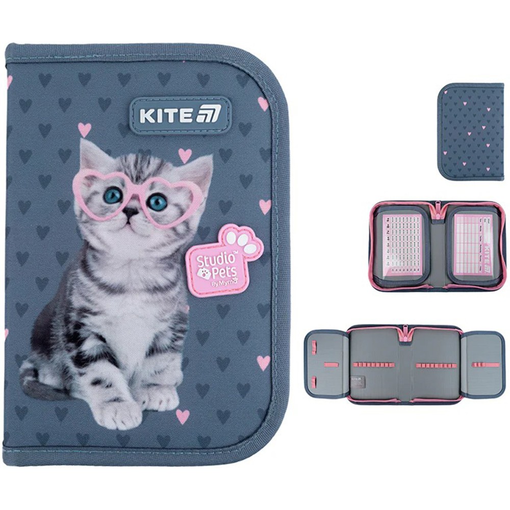 Пенал без наповнення Kite Studio Pets SP25-622-1