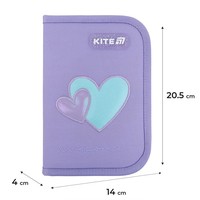 Фото Пенал без наповнення Kite Awesome K25-622-5