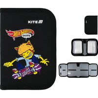 Фото Пенал без наповнення Kite Hot Wheels Skate HW25-622-2