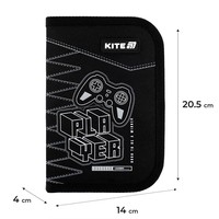 Фото Пенал без наповнення Kite Player K25-622-6