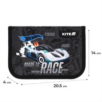 Фото Пенал без наповнення Kite Hot Wheels HW25-621