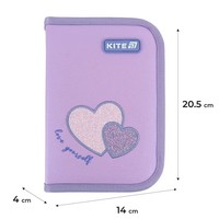 Фото Пенал без наповнення Kite Sweetheart K25-621-1