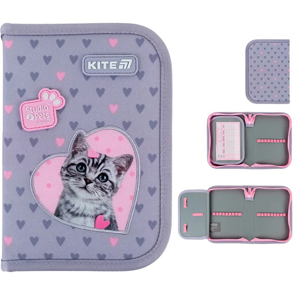 Пенал без наповнення Kite Studio Pets SP25-621