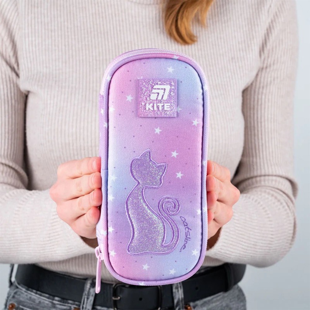Пенал без наповнення Kite Catsline K25-662-19
