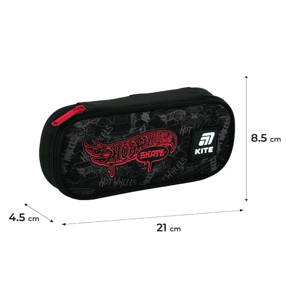 Пенал без наповнення Kite Hot Wheels Skate HW25-662-1