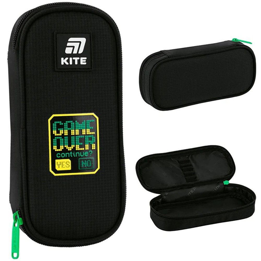 Пенал без наповнення Kite Game Over K25-662-6