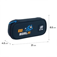 Фото Пенал без наповнення Kite Goal Time K25-662-8