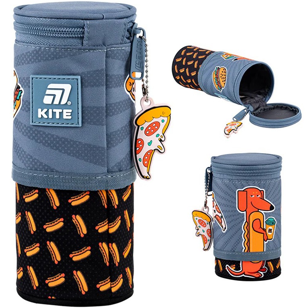 Пенал без наповнення Kite Crazy Street Food K25-684-1