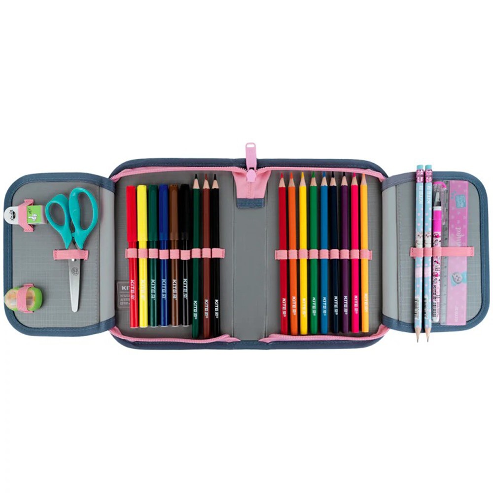 Пенал із наповненням Kite Studio Pets SP25-622H-1