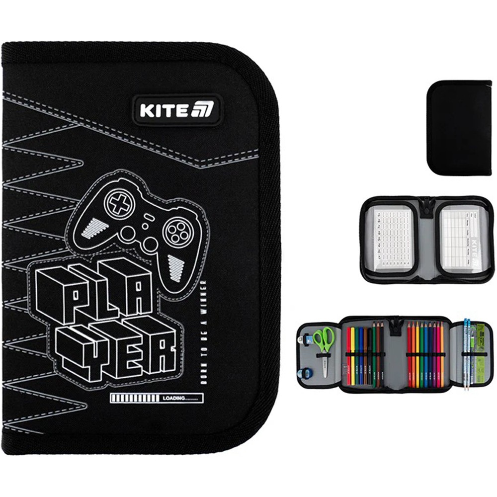 Пенал із наповненням Kite Player K25-622H-6