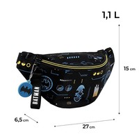 Фото Сумка-бананка дитяча Kite Kids DC Batman DC25-2577