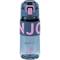 Фото Пляшечка для води Kite 550 мл сіро-рожева K25-1232-2