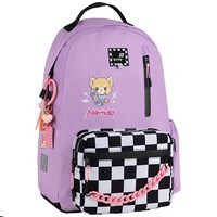 Шкільний набір Kite Education Aggretsuko Рюкзак + Пенал + Ланчбокс + Пляшка + Сумка для взуття + Гаманець