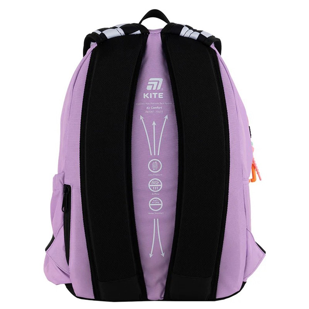 Шкільний набір Kite Education Aggretsuko Рюкзак + Пенал + Ланчбокс + Пляшка + Сумка для взуття + Гаманець