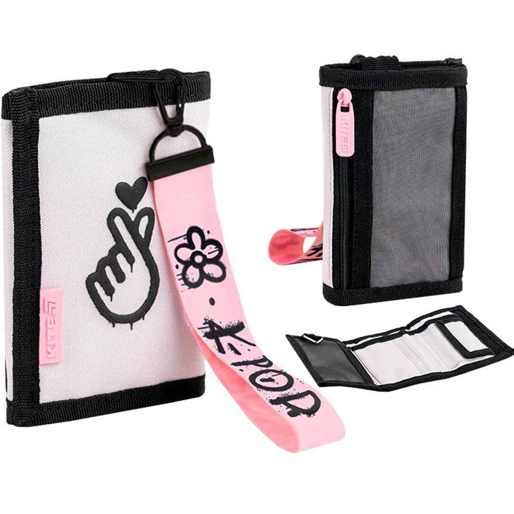 Шкільний набір Kite Education Aggretsuko Рюкзак + Пенал + Ланчбокс + Пляшка + Сумка для взуття + Гаманець