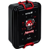 Шкільний набір Kite Education Aggretsuko Рюкзак + Пенал + Ланчбокс + Пляшка + Сумка для взуття + Гаманець