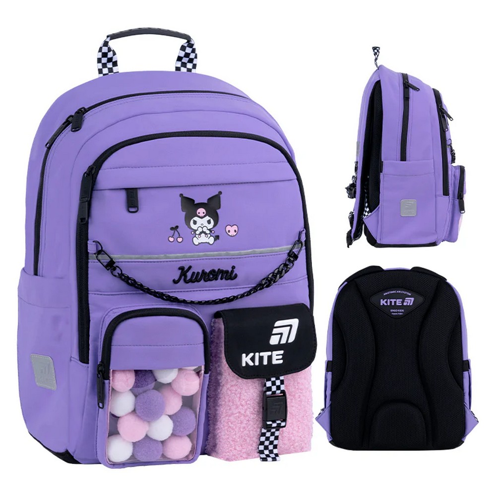 Рюкзак Kite Education Kuromi 13 л HK26-584M