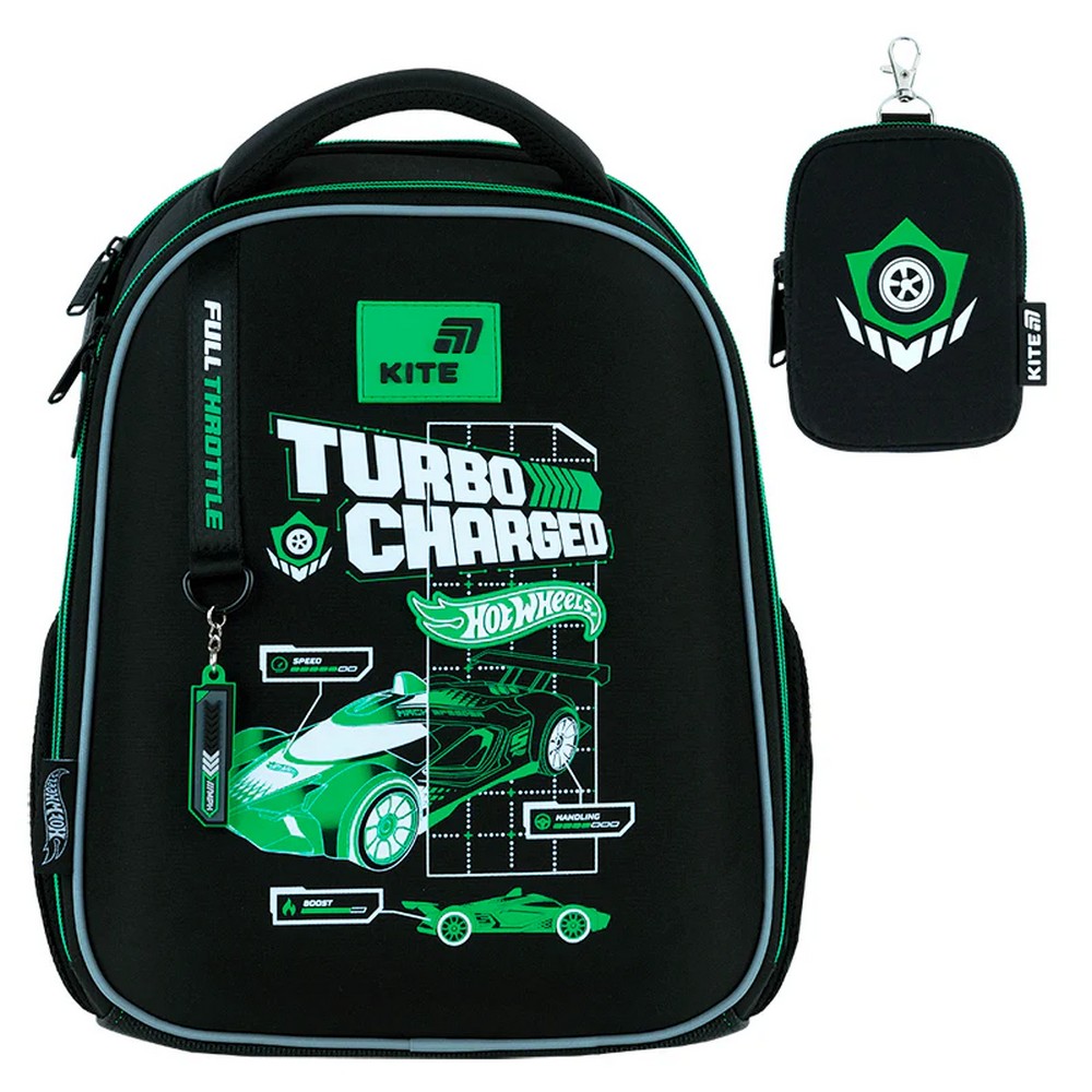 Рюкзак Kite Education Hot Wheels 14 л HW26-555S