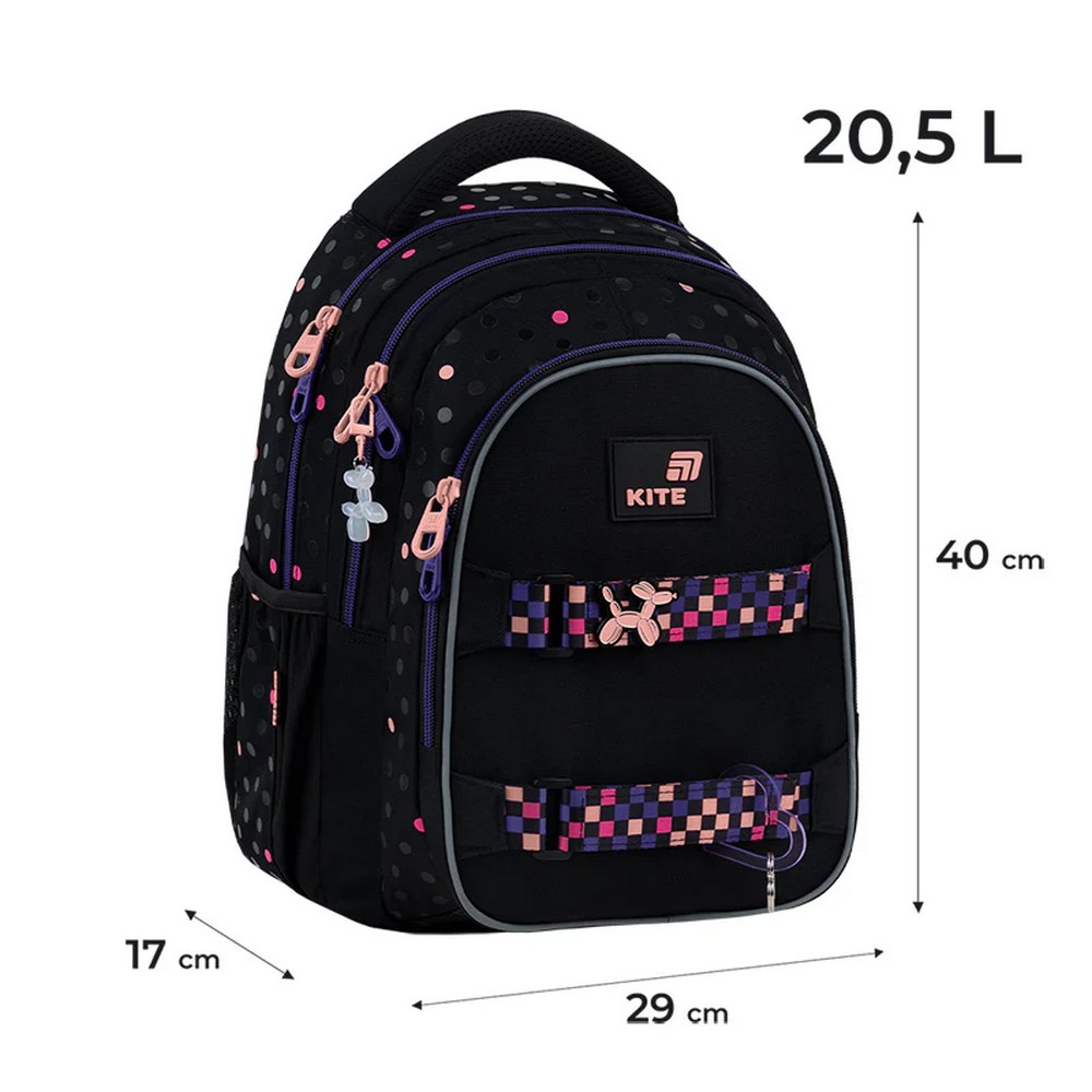 Рюкзак Kite Education teens Romantic Street Art 20.5 л K26-8001M-1