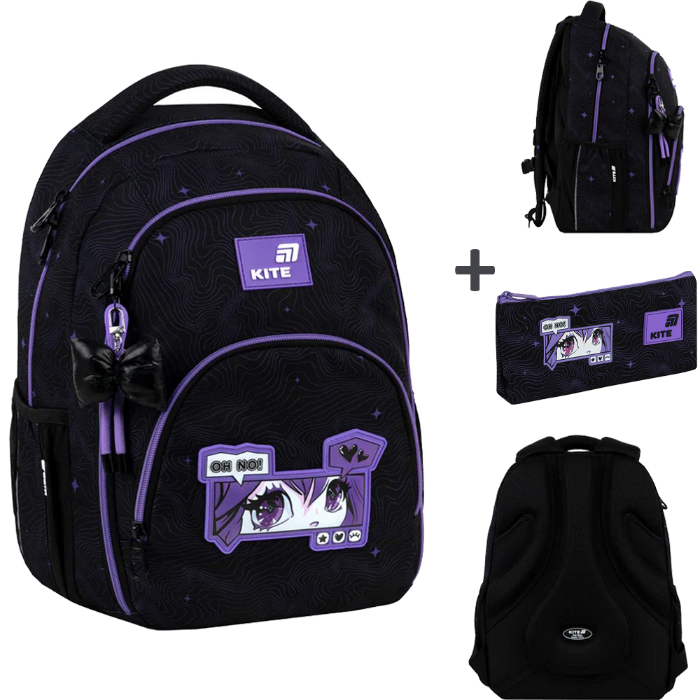 Рюкзак Kite Education teens Anime Girl 19.5 л K26-905M-1