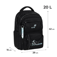 Рюкзак Kite Education teens Kuromi HK26-2594M