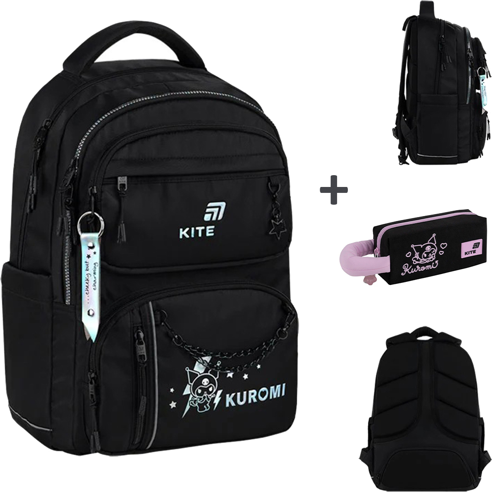 Рюкзак Kite Education teens Kuromi HK26-2594M