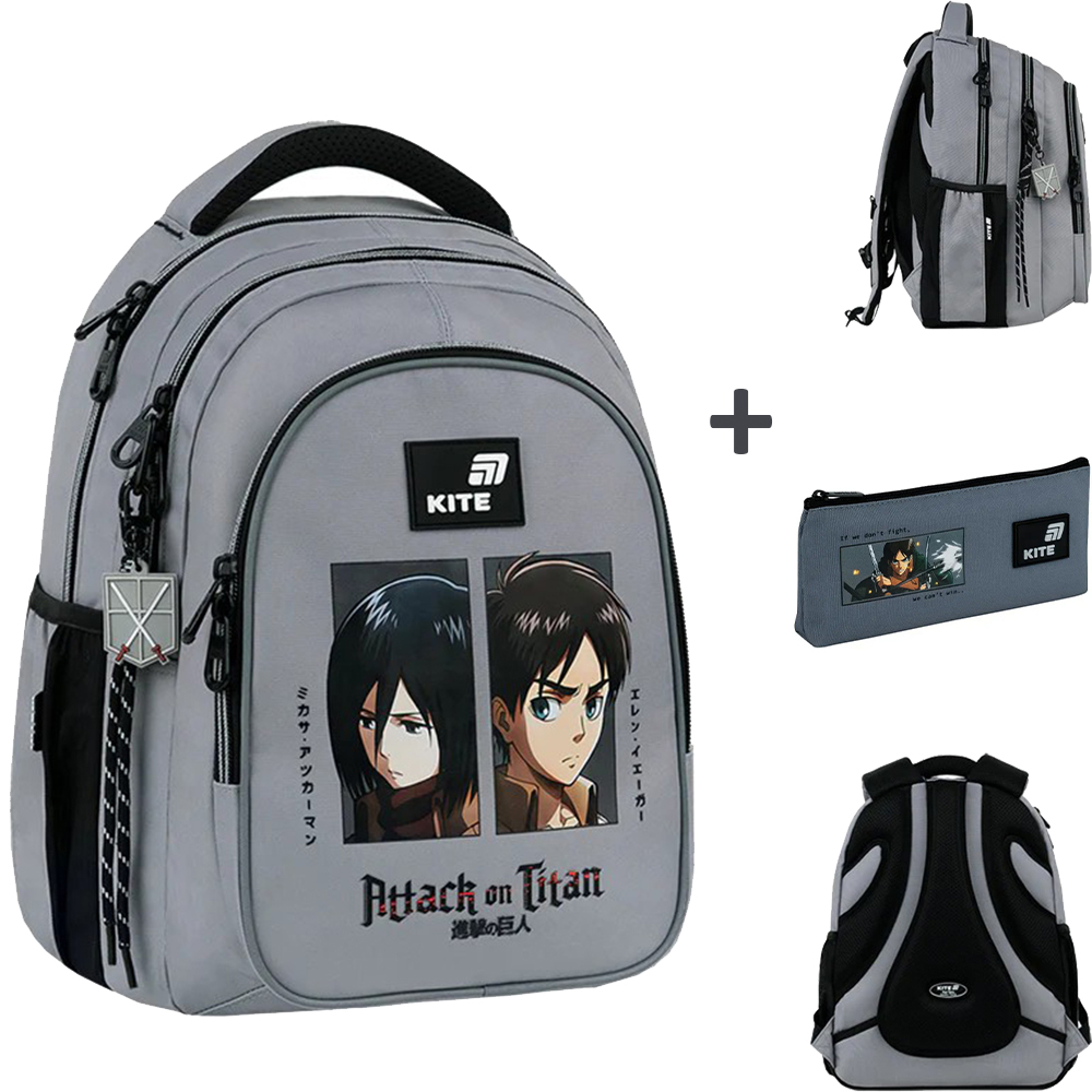 Рюкзак Kite Education teens Attack on Titan AT26-8001M